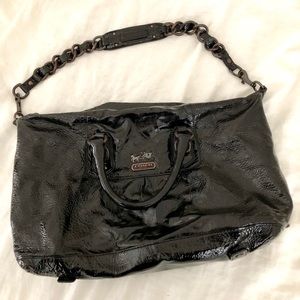 Coach Madison Patent Leather 'Sabrina' Handbag